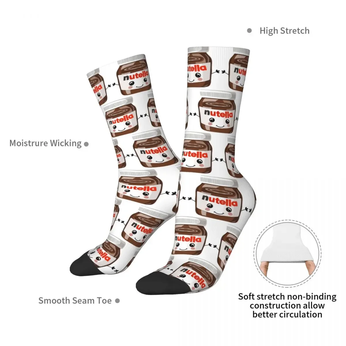 Nutella Cutie Sokken Harajuku  - Men Accessories All recensie en prijs