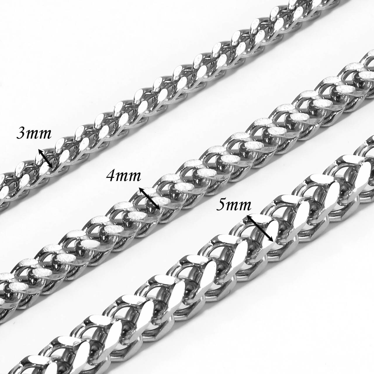 Roestvrijstalen ketting met ge - Men Accessories Neck Chain recensie en prijs