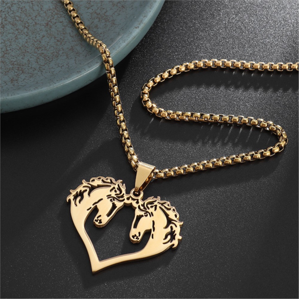 Hiphop Uitgeholde Paarden Hang - Men Accessories Neck Chain recensie en prijs