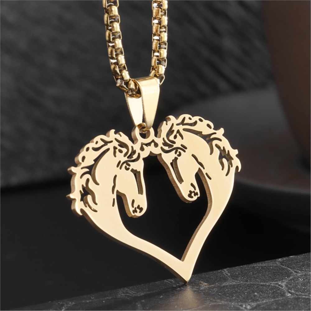 Hiphop Uitgeholde Paarden Hang - Men Accessories Neck Chain recensie en prijs