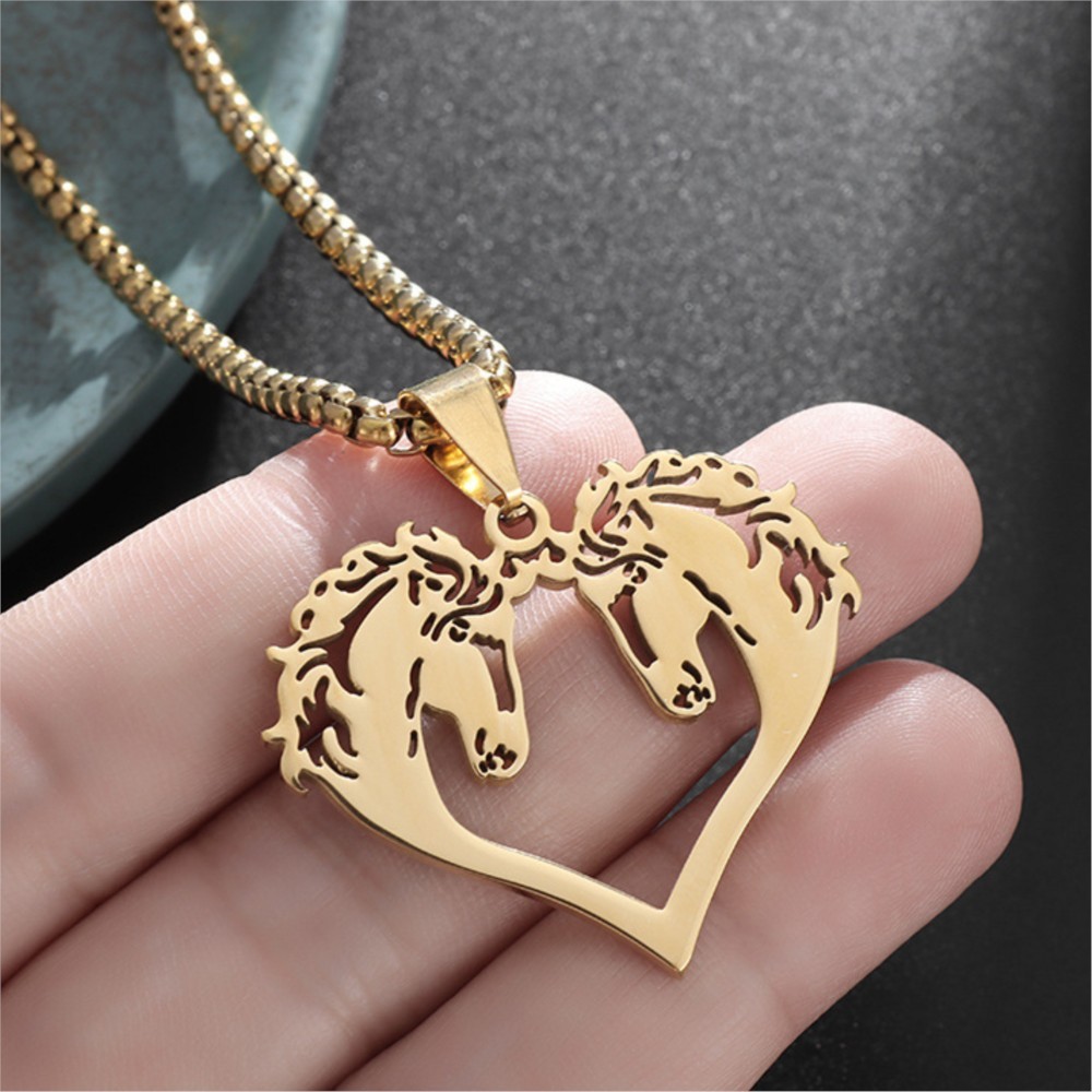 Hiphop Uitgeholde Paarden Hang - Men Accessories Neck Chain recensie en prijs